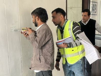 Rebound hammer Test (NDT services)