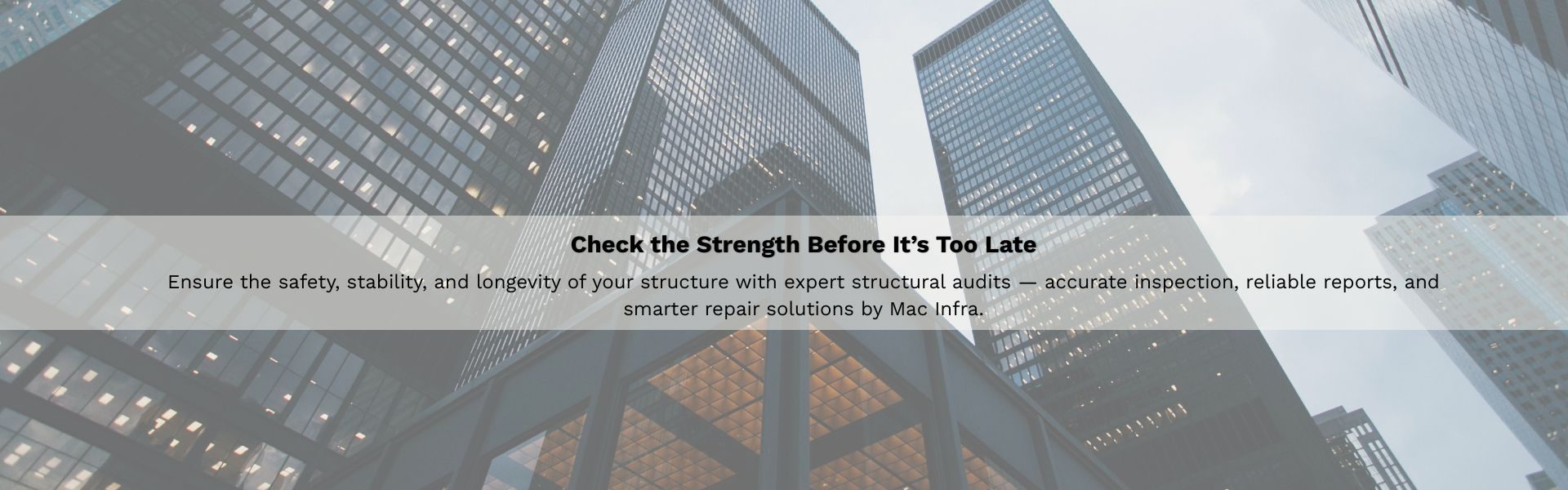 Strucutral audit service page